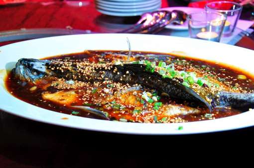 Steamed Seabass with Black Bean Sauce - yummy fresh fish